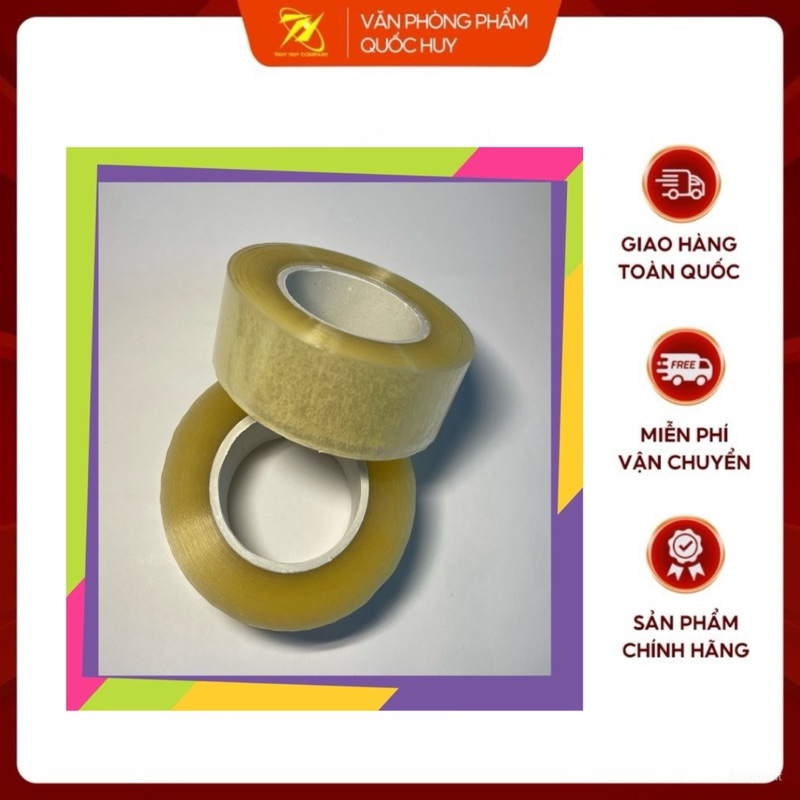 BĂNG DÍNH TRONG LÕI NHỰA, 0,4KG - VPP QUỐC HUY.