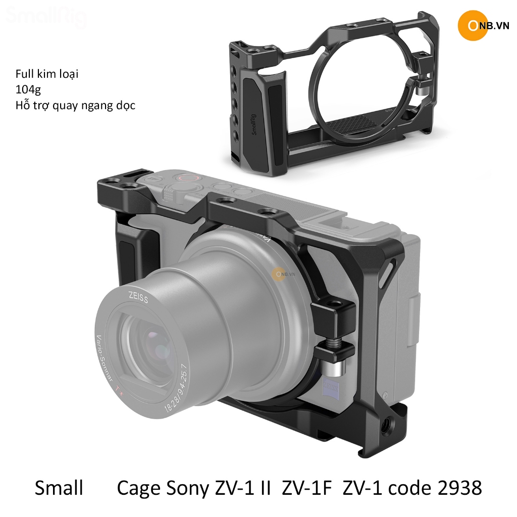 Small Cage Sony ZV1 ZV-1 II ZV-1F ZV-1 code 2938 | Shopee Việt Nam