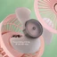 Quạt tích điện mini với 3 tốc độ quạt gió tiện lợi nhỏ gọn, Quạt tích điện đa năng có thể xoay 360 độ