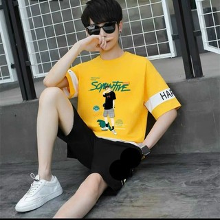 Bộ thể thao nam nữ PWGE phối viền chất vải thun lưới mè thoáng mát co giãn kiểu dáng trẻ trung K1