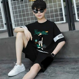 Bộ thể thao nam nữ PWGE phối viền chất vải thun lưới mè thoáng mát co giãn kiểu dáng trẻ trung K1
