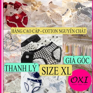 Quần lót nữ Cotton - ren cao cấp kháng khuẩn, đồ lót nữ mềm mịn LESIZE