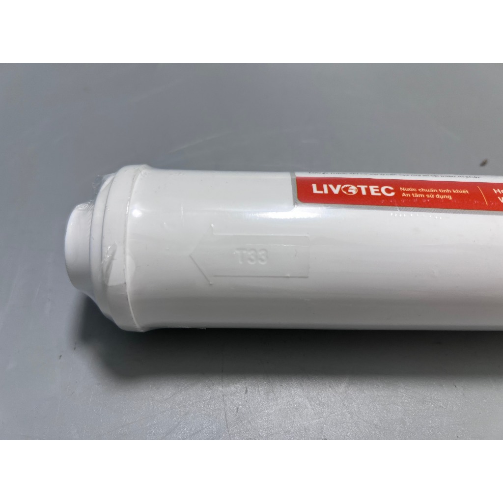 Lõi Chức Năng T33-GAC Karofi Livotec Cấu Tạo Than Hoạt Tính Gáo Dừa Giúp Tạo Vị Ngon, Ngọt Cho Nước
