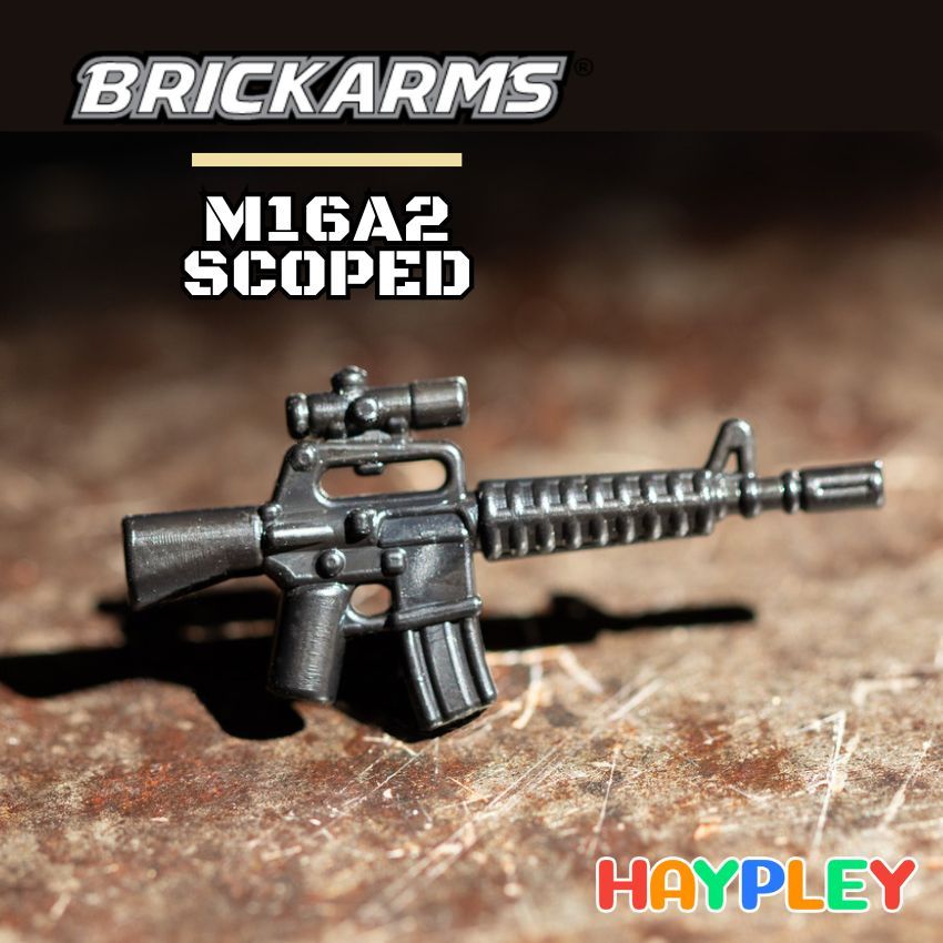 BrickArms Súng trường M16A2 có ống ngắm cho nhân vật LEGO | Shopee Việt Nam