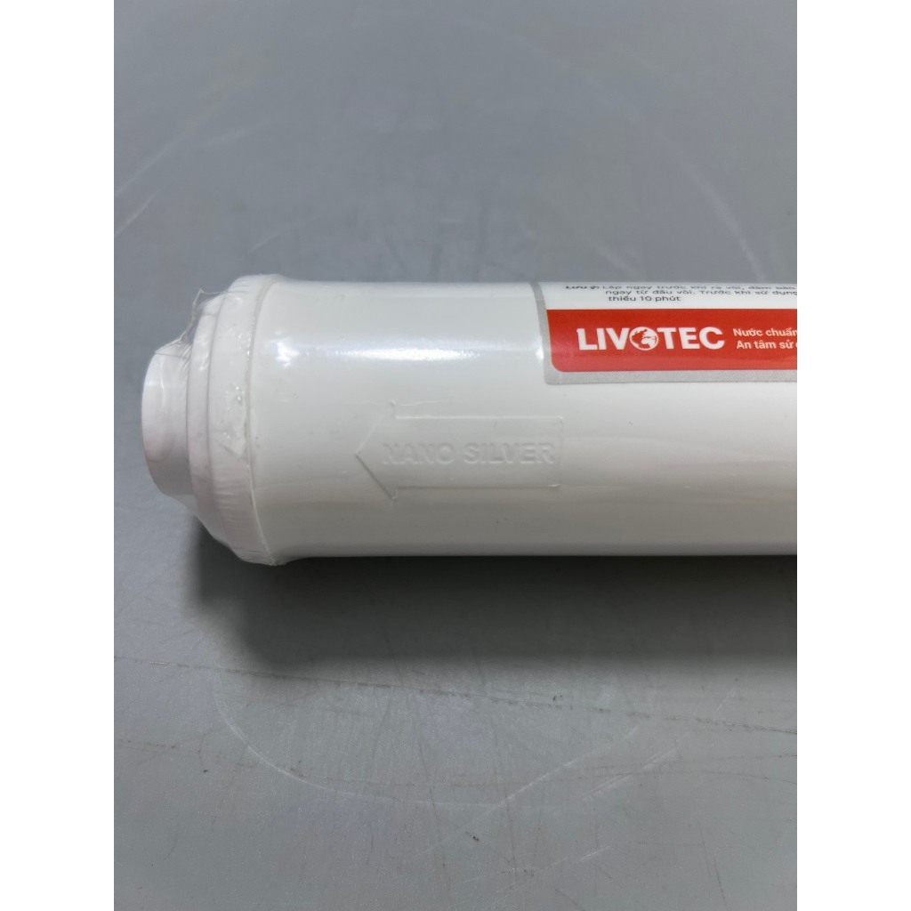Lõi Chức Năng Nano Silver Karofi Livotec Cấu Tạo Nano Bạc Giúp Tiêu Diệt Vi Khuẩn, Chống Tái Nhiễm Khuẩn Cho Nước