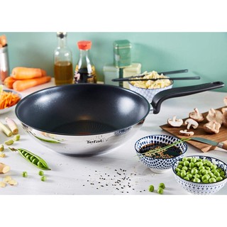 HCM Chảo chống dính sâu lòng TEFAL Primary 28cm nhập khẩu, chảo sâu lòng chiên xào GermanySnT 90202