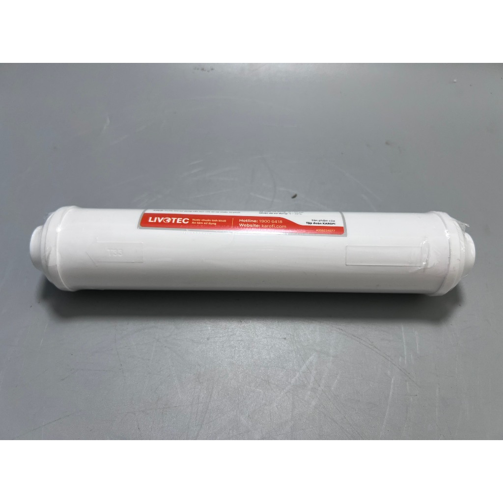 Combo 6 Lõi Lọc Karofi Gồm Lõi 123 Livotec + Màng RO 50GPD + Lõi Chức Năng Livotec T33-GAC và Nano Silver