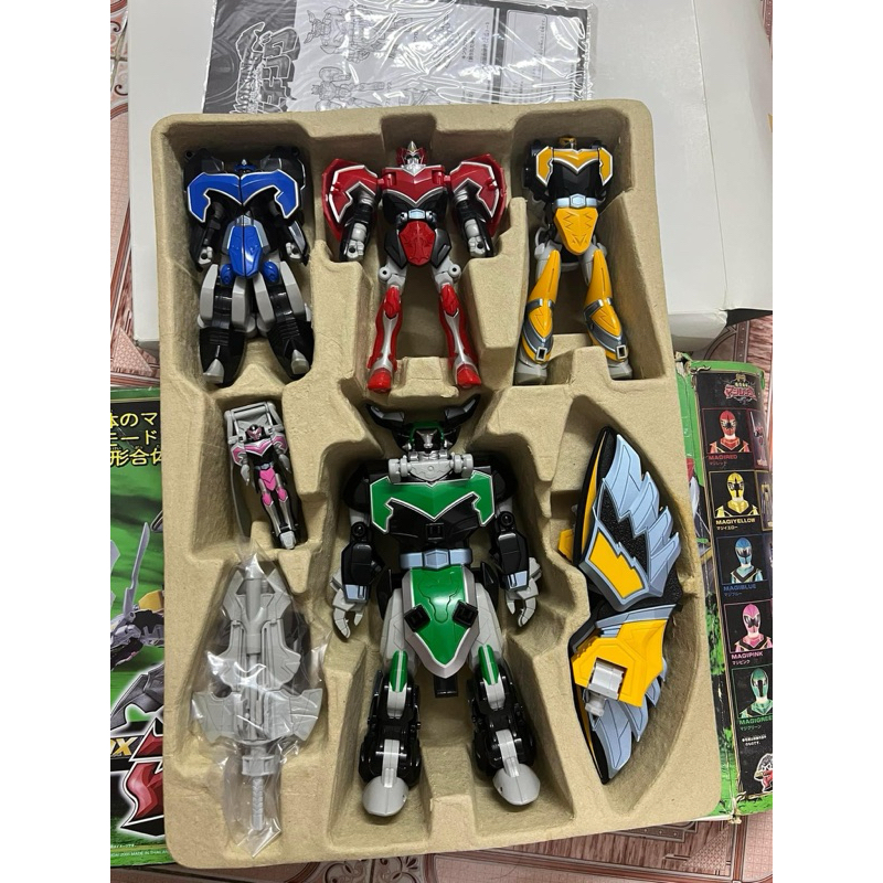 Mô hình DX Magiranger - Chính hãng bandai - Siêu nhân phép thuật ...