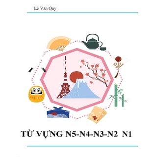 sách - Từ vựng N5-N4_N3-N2-N1