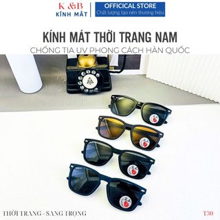 SALE 45% - Kính Râm Thời Trang Nam nữ Chống Tia UV400 Đẳng Cấp Sang Trọng Thích Hợp Đi Chơi- T30