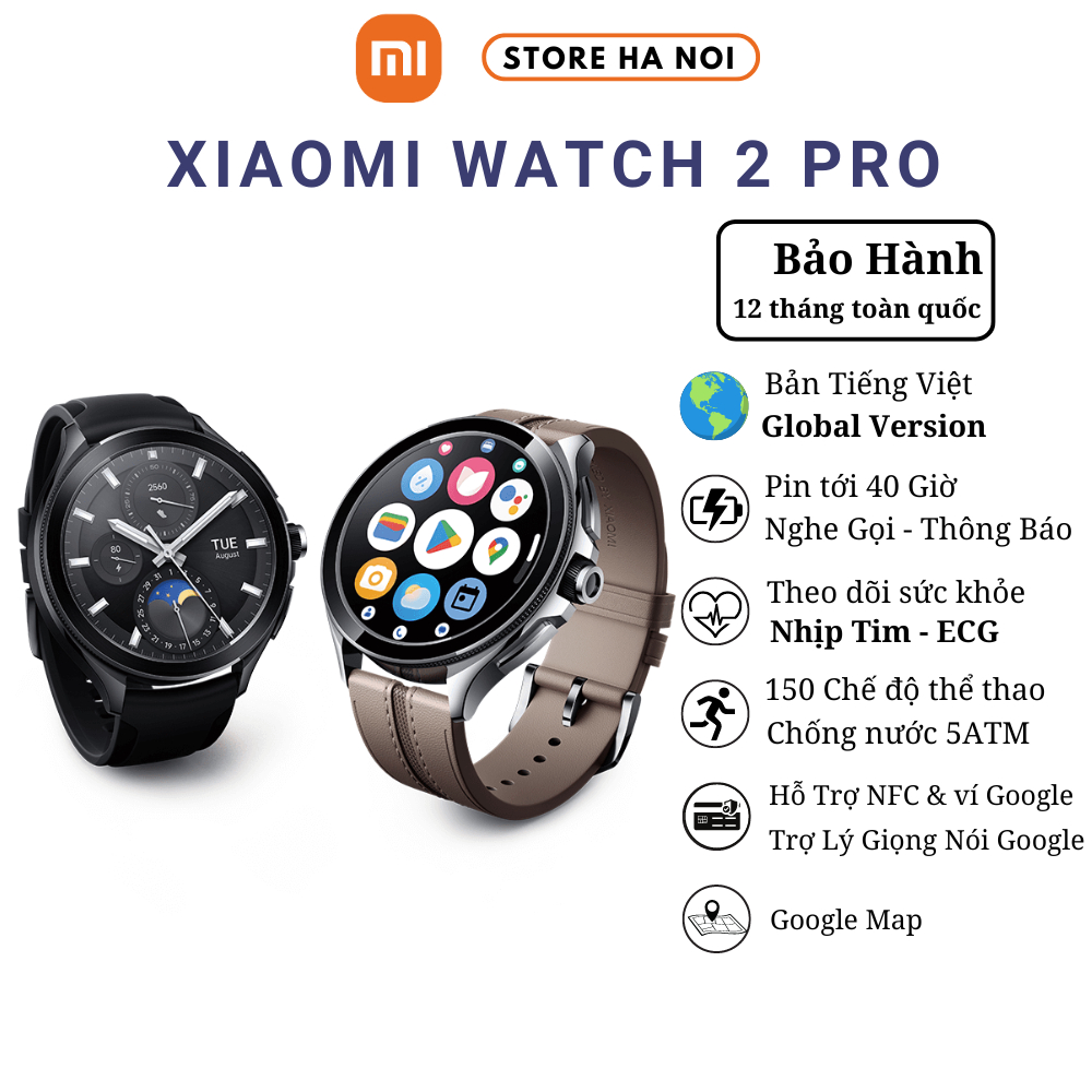 Đồng hồ thông minh Xiaomi Redmi Watch Pro Bản Tiếng Việt Bảo Hành Chính  Hãng Bảo Hành 12 Tháng