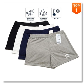 Quần đùi nam mặc ở nhà VNXK Vinstore, quần đùi ngủ chất vải cotton co giãn mềm mại thoáng mát