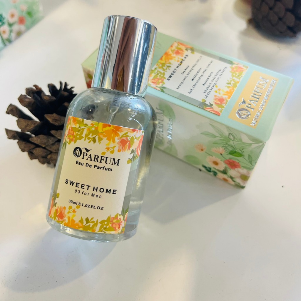 Xịt thơm vải hương nước hoa Sweet home Pour Homme 03 EDP Oparfum