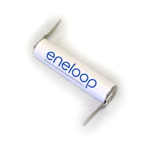 1 viên Eneloop Panasonic màu trắng (Phiên bản xuất khẩu 2100 lần sạc )