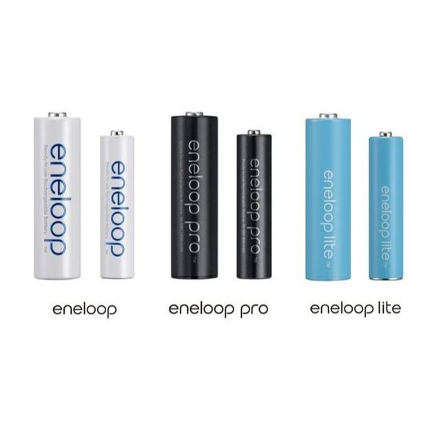 1 viên Eneloop Panasonic màu trắng (Phiên bản xuất khẩu 2100 lần sạc )