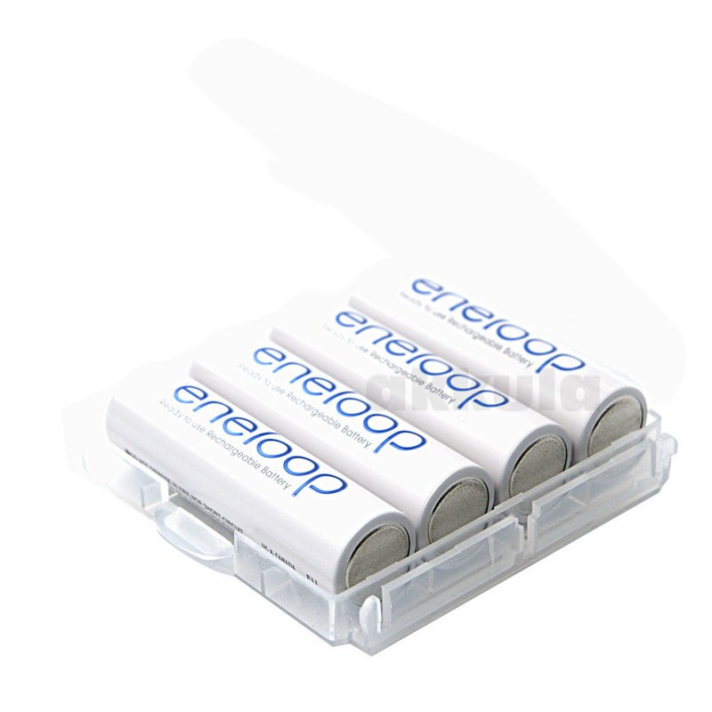 1 viên Eneloop Panasonic màu trắng (Phiên bản xuất khẩu 2100 lần sạc )
