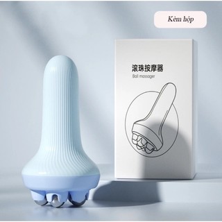 Dụng Cụ Massage Cổ Vai Gáy Giảm Nhức Mỏi Cổ Vai Gáy Lưu Thông Máu. Cây Massage Giúp Eo, Đùi, Bắp Chân Thon Gọn