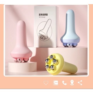 Dụng Cụ Massage Cổ Vai Gáy Giảm Nhức Mỏi Cổ Vai Gáy Lưu Thông Máu. Cây Massage Giúp Eo, Đùi, Bắp Chân Thon Gọn