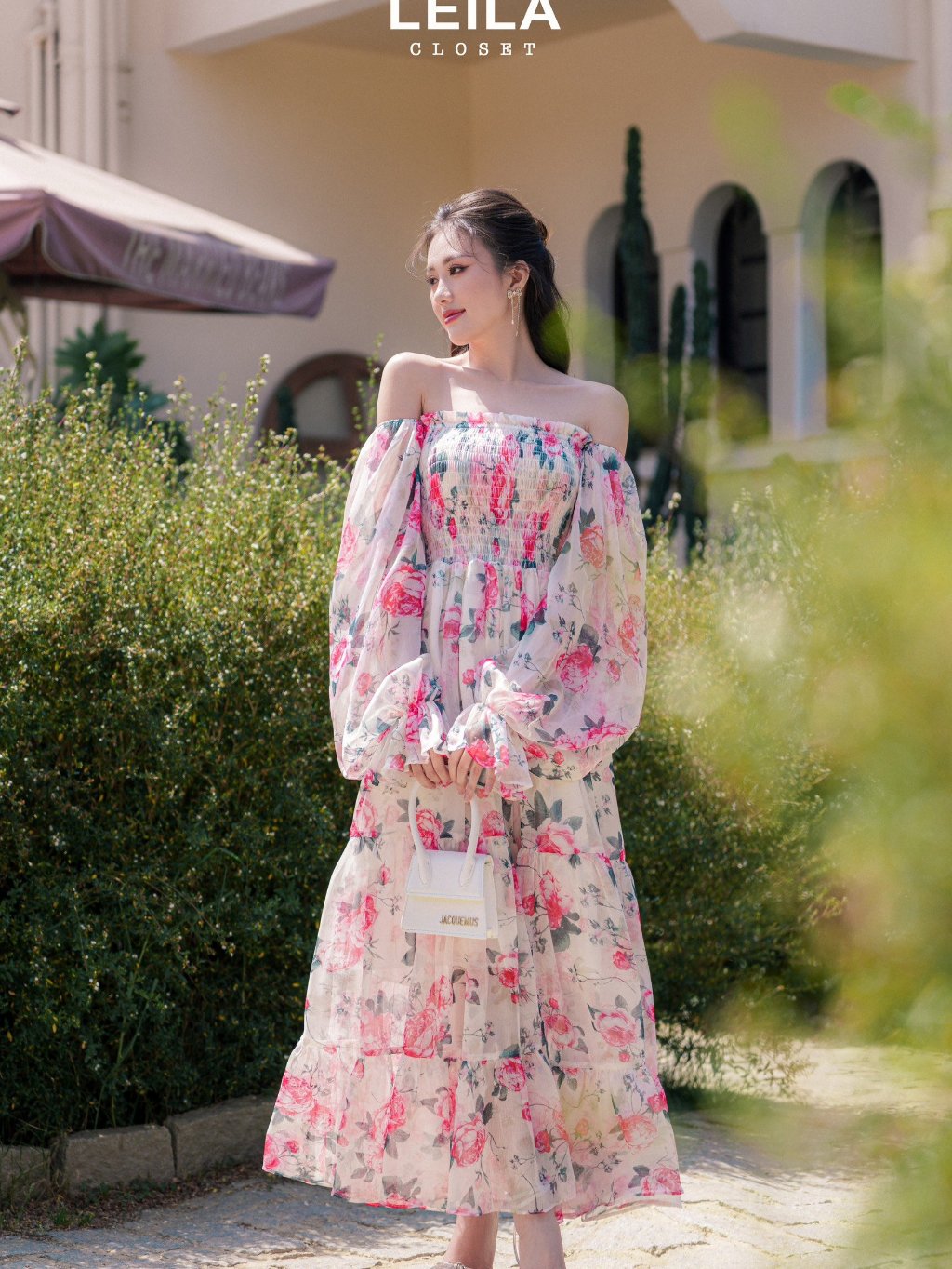 Ảnh LEILA CLOSET | Đầm maxi thiết kế Julie tay dài đuôi cá 1