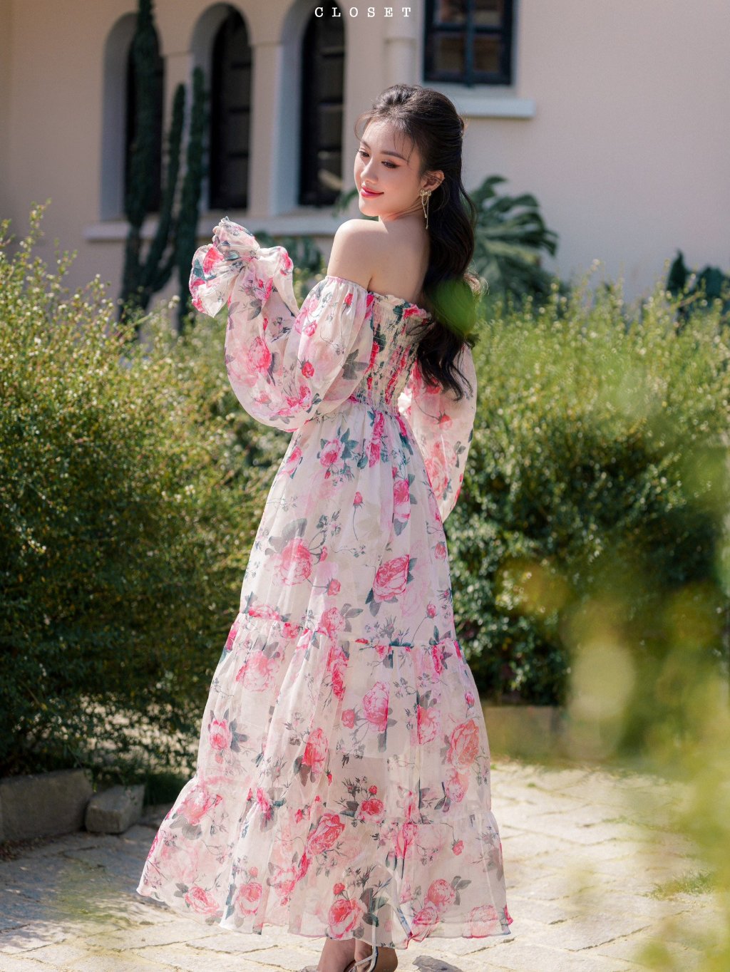 Ảnh LEILA CLOSET | Đầm maxi thiết kế Julie tay dài đuôi cá 2