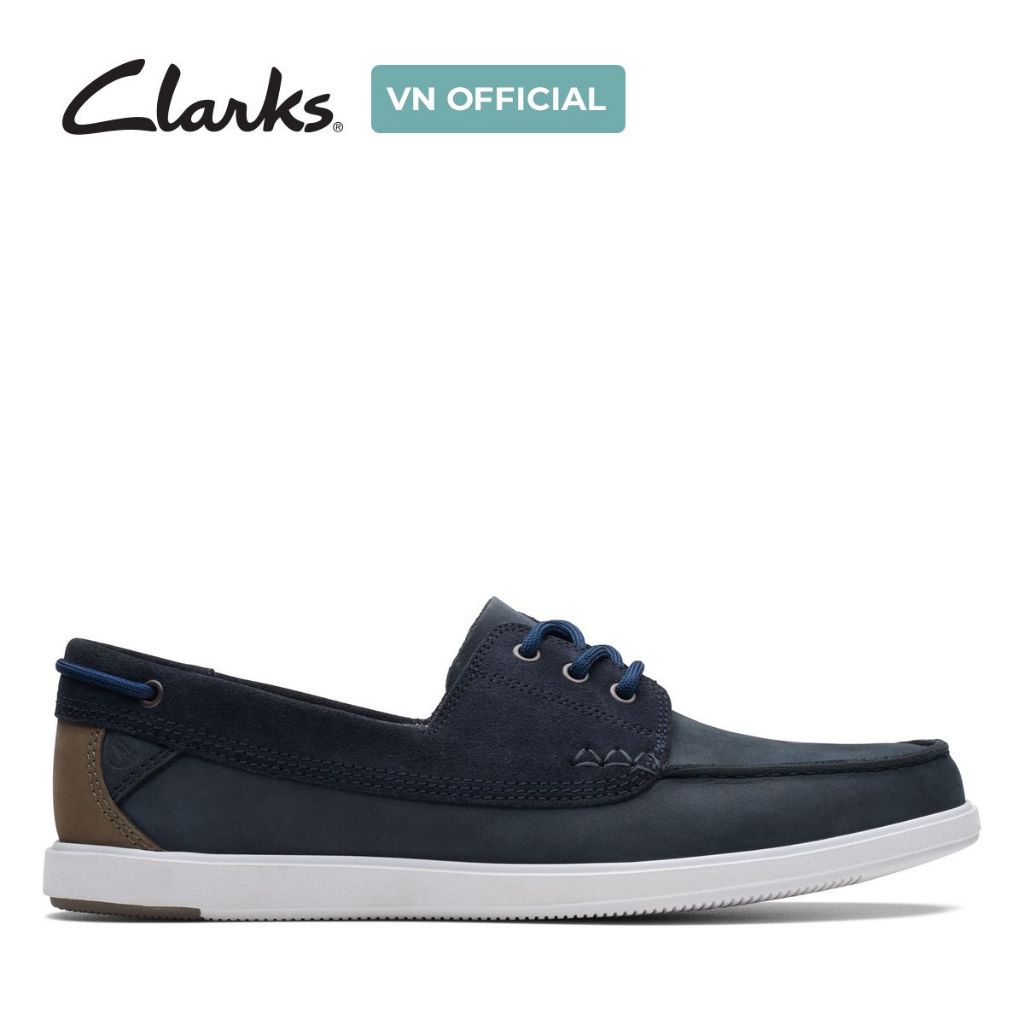 Ảnh Giày Thuyền Da Nubuck Nam Clarks - Bratton Boat 3