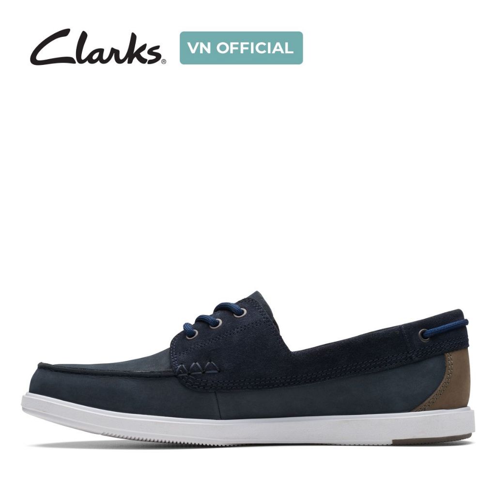 Ảnh Giày Thuyền Da Nubuck Nam Clarks - Bratton Boat 4