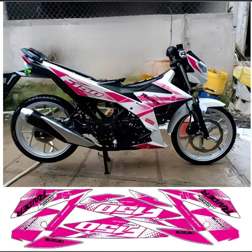 Tem rời RAIDER F150 cao cấp chất liệu in 3 lớp PPF chống nước không phai màu,NHÃN DÁN.