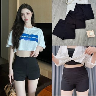 Quần legging nữ dáng quần đùi ôm cạp cao tập thể thao yoga vải umi gân co giãn mặc mát có bigsize Q511