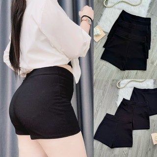 Quần legging nữ dáng quần đùi ôm cạp cao tập thể thao yoga vải umi gân co giãn mặc mát có bigsize Q511