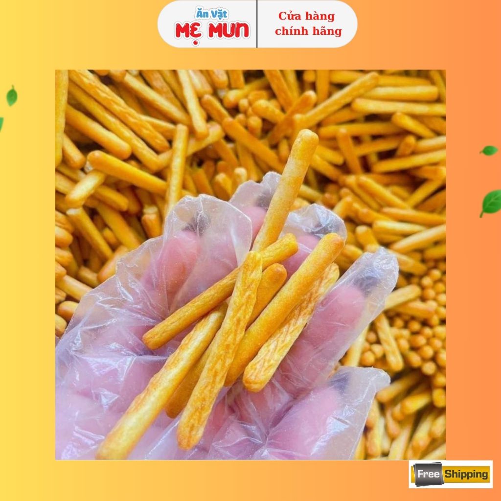 Bánh Quy Đũa Mặn Bơ Sữa, Bánh Quy Que Tăm, đồ ăn vặt Antamax