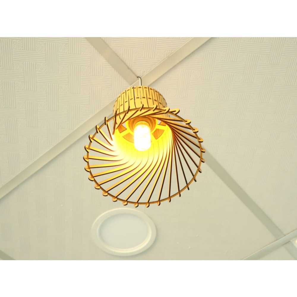 Đèn Gỗ treo đèn mặt dây chuyền ánh sáng treo trần kiểu dáng đặc biệt