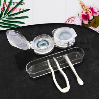 Bộ cây đeo kính áp tròng và nhíp gắp lens chống xước rách bảo vệ lens