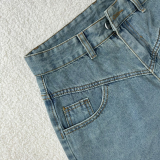 Quần Đùi Bigsize Cô Nhỏ,Quần Short Jeans Big Size Dáng Chữ A Lên Phom Tôn Dáng Che Bụng Mã J5