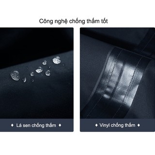 [Hàng loại 1] Áo Mưa Bộ VÍP BOLY Loại Khồng Kính Rất AN Toàn, Không Nhăn Siêu Bền , Không Thấm Nước size từ 45 tới 89kg