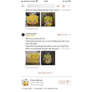 Pinata đập kẹo Pikachu - Trò chơi tiệc siêu vui dành cho bé