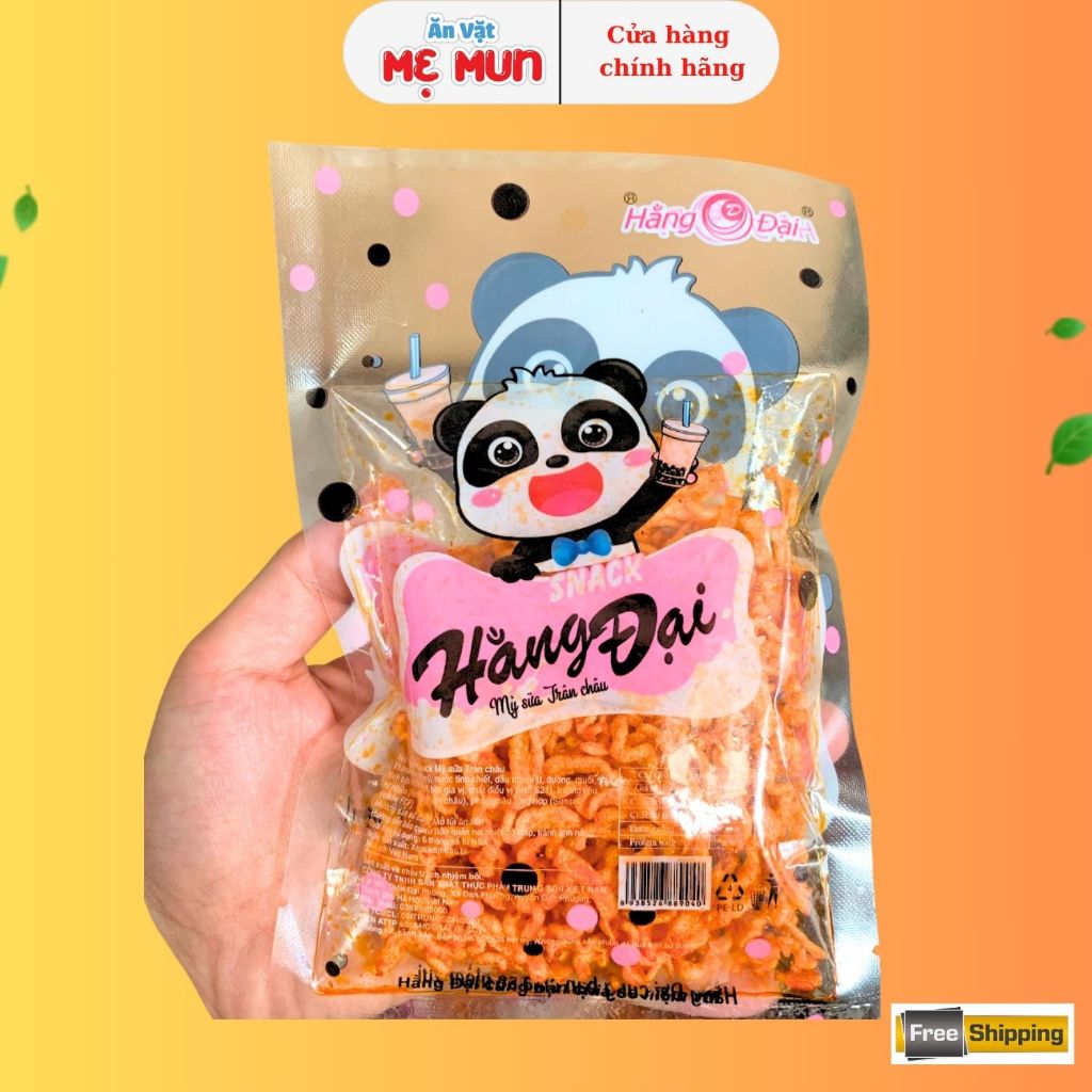 Combo 10 Gói Snack Mỳ Sữa Trân Châu Hằng Đại - Đồ Ăn Vặt Cổng Trường