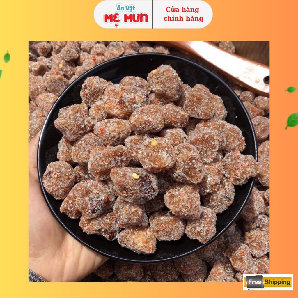 Ô Mai Me Chua Cay Túi Zip 500Gr - Đồ Ăn Vặt Đặc Sản Đà Lạt