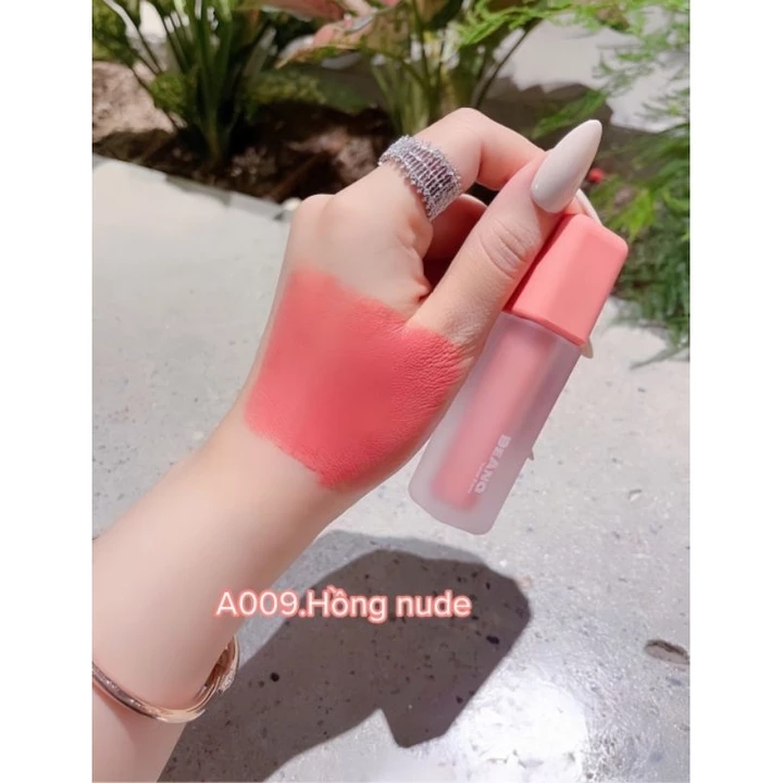 Son BeAna son hồng nude, son màu hồng son tone hồng, son hồng cam nude son hồng đào, son beana chính hãng mềm môi