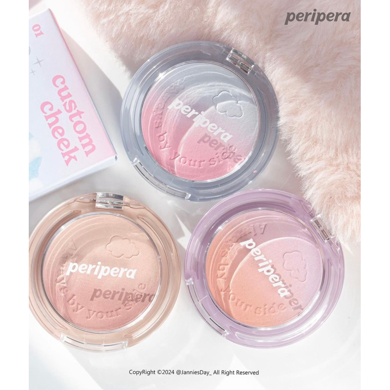 Phấn má hồng Peripera Pure Blushed Custom Cheek | Shopee Việt Nam