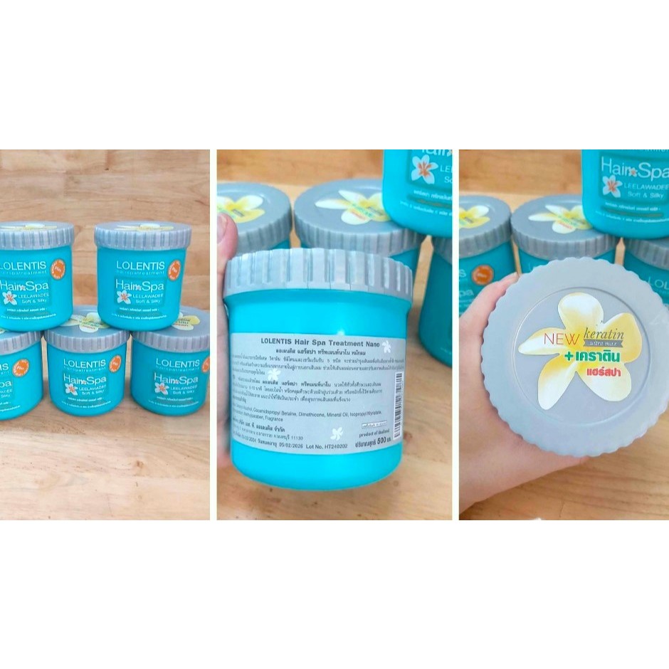 [Chính Hãng] Ủ Tóc Lolentis Hair SPA Thái Lan 500ml - 1 Hộp