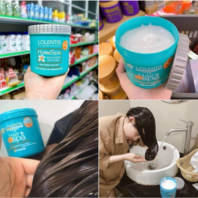 [Chính Hãng] Ủ Tóc Lolentis Hair SPA Thái Lan 500ml - 1 Hộp