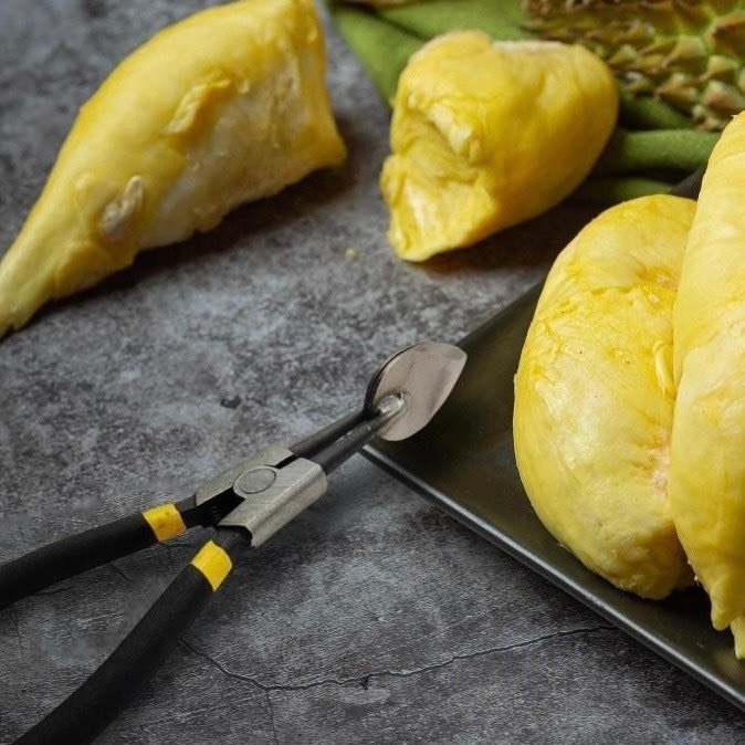 Kìm dùng để tách mở khui vỏ sầu riêng bằng thép chắc - Dụng cụ mở khui sầu riêng đa năng tiện lợi phù hợp cho gia đình.