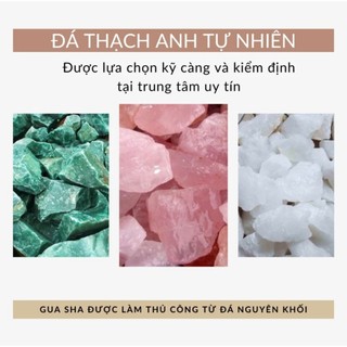 Đá Guasha Massage Mặt Nâng Cơ Giúp Làn Da Khỏe Mạnh. Đá Guasha Giúp Tăng Hiệu Quả Sử Dụng Cùng Các Sản Phẩm Dưỡng Da