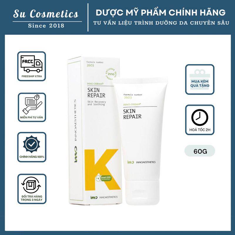 Kem Dưỡng Phục Hồi Da Khẩn Cấp INNOAESTHETICS INNO-DERMA Skin Repair ...