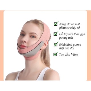Đai Nâng Cơ Mặt Tạo Hình Vline, Đai Nâng Định Hình Cơ Chống Chảy Sệ Thon Gọn Khuôn Mặt. Đai Nâng Cơ Trẻ Hóa Cơ Mặt