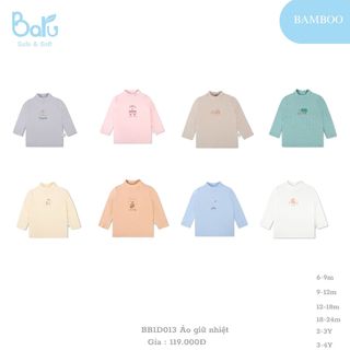 áo giữ nhiệt barubaby