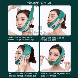 Đai Nâng Cơ Mặt Tạo Hình Vline, Đai Nâng Định Hình Cơ Chống Chảy Sệ Thon Gọn Khuôn Mặt. Đai Nâng Cơ Trẻ Hóa Cơ Mặt