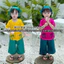 Bộ quần áo gấm cao cấp hình chuồn chuồn cho bé gái từ 7-35kg - mặc các ngày lễ tết