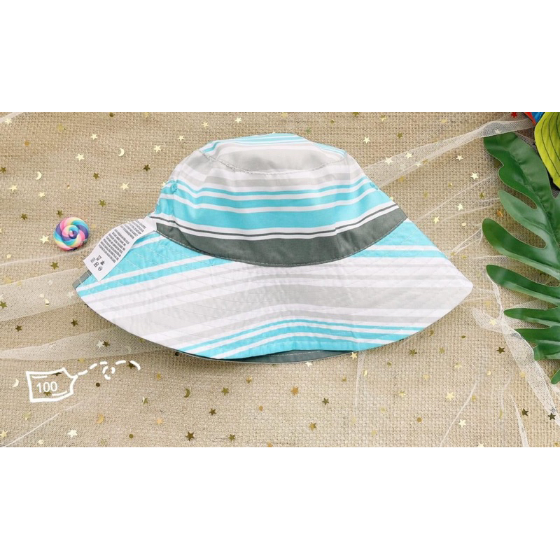 Mũ Chống Nắng Trẻ Em UPF50+ F0939. Mũ xuất dư Unisex 2 mặt chống UV (12M-7Y)