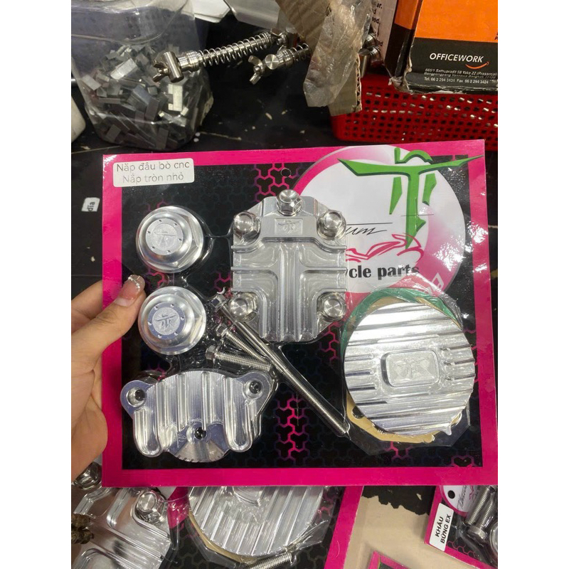 Nắp Đầu Bò CNC Supper Dream / Wave nhỏ ( Aphal, Zx, 110) | Shopee